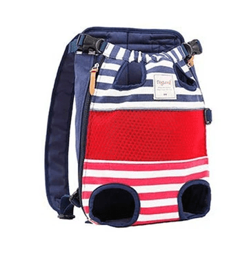 Comfortable cat and dog carrier front backpack, offering a hands-free pet travel bag for easy and convenient journeys
