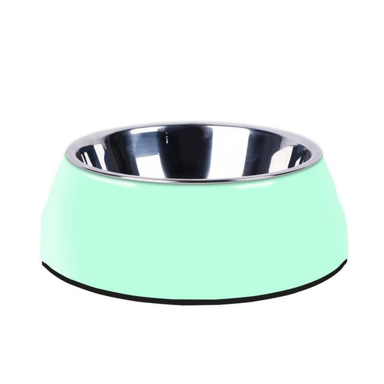 Large stainless steel dog and cat food bowls – durable, rust-resistant pet feeding solution for everyday use