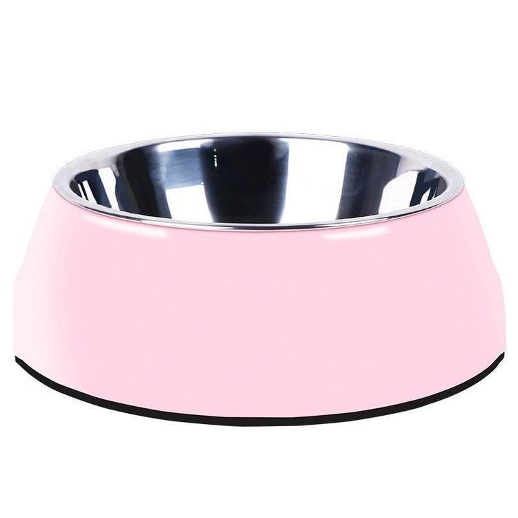 Large stainless steel dog and cat food bowls – durable, rust-resistant pet feeding solution for everyday use