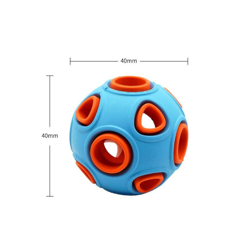 Luminous sounding dog toy ball, a glowing interactive toy that makes sound, designed to keep your dog engaged and entertained
