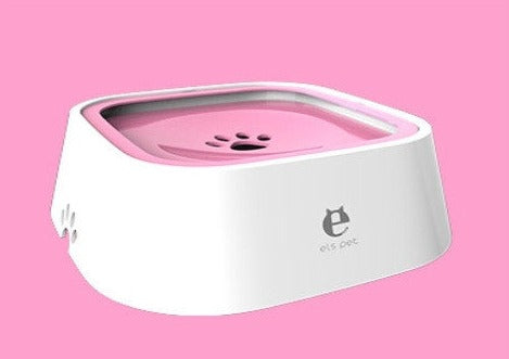 No spill pet floating water bowl – innovative design to prevent spills, keeping your pet hydrated without mess