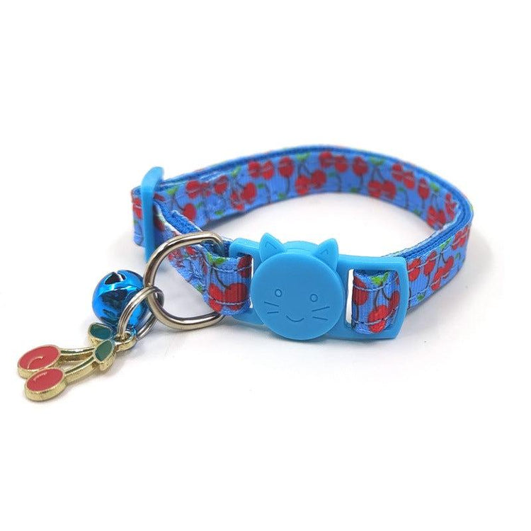 Pet print bell cat collar – stylish and functional collar with a bell, perfect for keeping track of your cat&