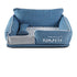 Memory foam dog bed and cat litter, providing ultimate comfort and support for pets of all sizes