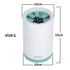 Portable pet paw cleaner cup with a soft silicone comb, designed to gently clean your pet&
